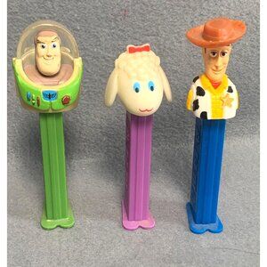 Disney Toy Story Pez Dispenser Set Woody Buzz Sheep Candy Collectibles
